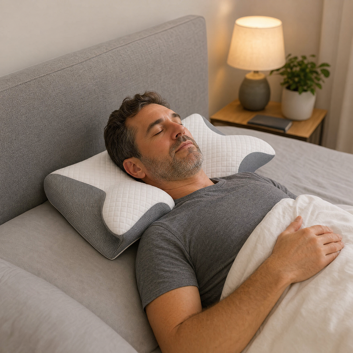 Nestora Butterfly Pillow – Wake Up Without the Stiff Neck