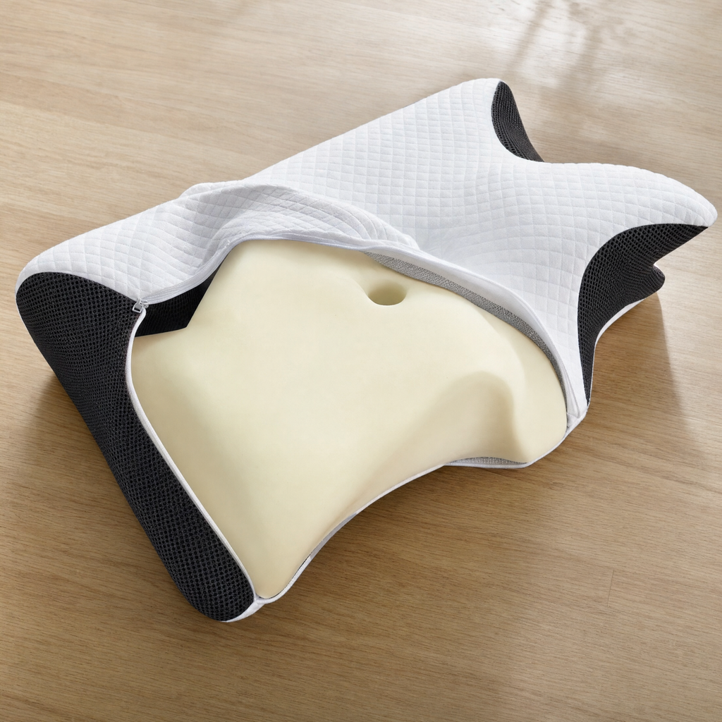 Nestora Butterfly Pillow – Wake Up Without the Stiff Neck